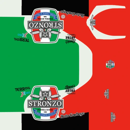 Pegassi Bati 801RR livery 3 template