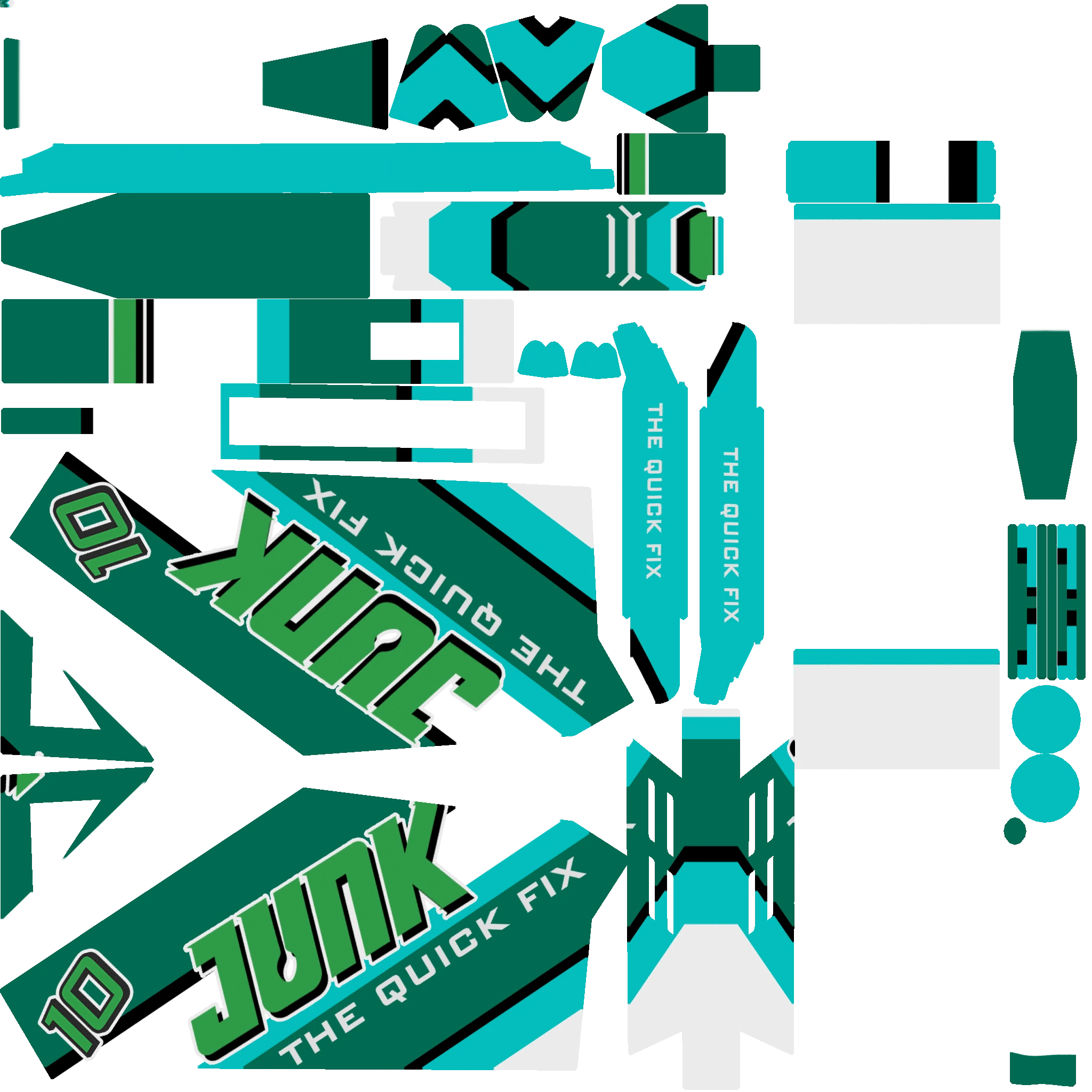 Junk Energy Inductor livery 1 template