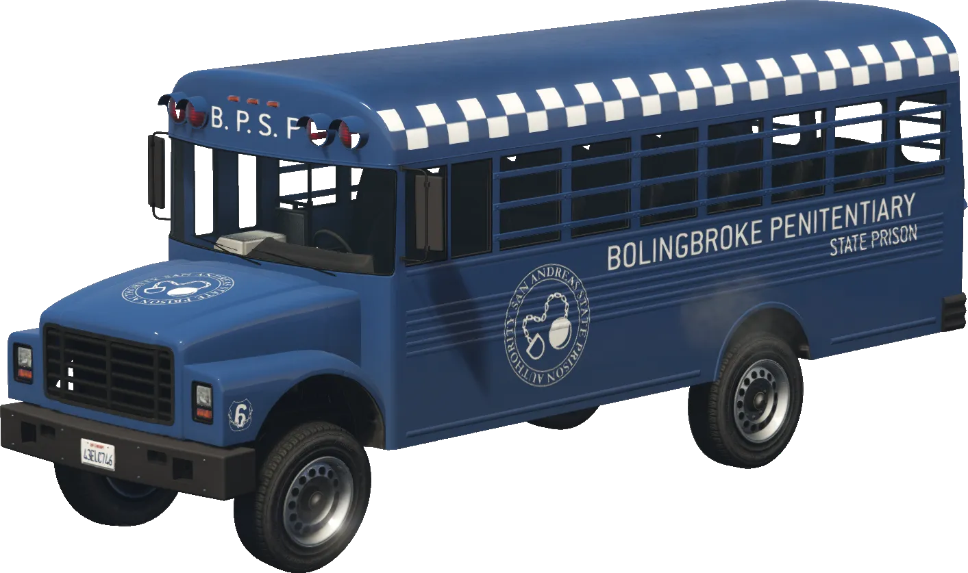 Police Prison Bus in GTA V