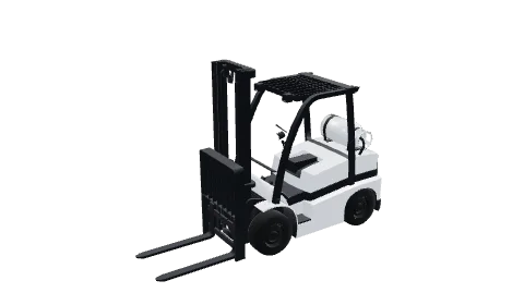 Forklift livery template